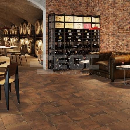 Клинкерная напольная плитка Cerrad Piatto Red 300x300x9