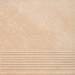 Клинкерная ступень простая Paradyz Mattone Sabbia Beige 300х300х8,5