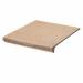 Клинкерная ступень с капиносом простая Paradyz Mattone Sabbia Beige 300х330х38
