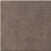 Клинкерная угловая ступень Cerrad Cottage cardamon 300x300x9