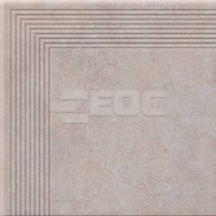 Клинкерная угловая ступень Cerrad Cottage salt 300x300x9