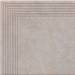 Клинкерная угловая ступень Cerrad Cottage salt 300x300x9
