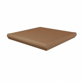 Клинкерная ступень с капиносом простая Paradyz Sundown Sand 300х330х38