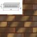Клинкерный кирпич Керамейя Рустика Турмалин 6 250х90х65
