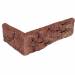 Бельгійська кутова плитка №8 240/115х71х15 Loft-brick