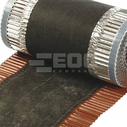 Коньковая вентиляционная лента Vent-Roll 300 RAL 8017