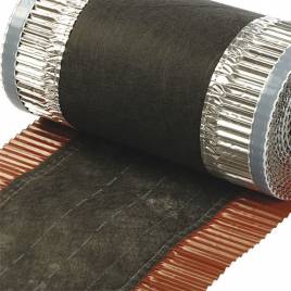 Коньковая вентиляционная лента Vent-Roll 390 RAL 8017