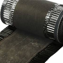 Коньковая вентиляционная лента Vent-Roll 300 RAL 9005