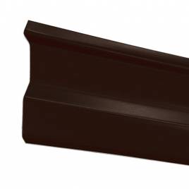 Планка для примыканий RAL 8019 алюминий