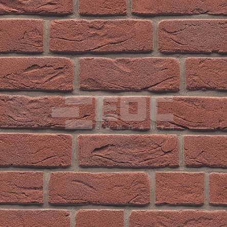Кирпич ручной формовки Muhr 2 Rotbraun Bunt WF 210x100x50