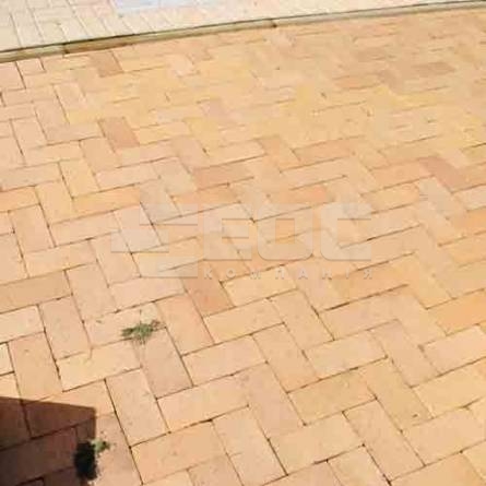 Тротуарна клінкерна бруківка 01 Niederlausitzer Gelb 200x100x40