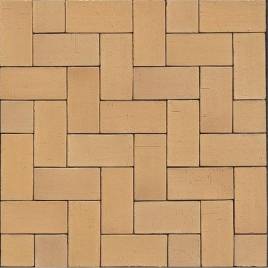Тротуарная клинкерная брусчатка 02 Gelb Bunt 200x100x40