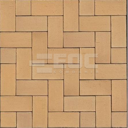 Тротуарна клінкерна бруківка 02 Gelb Bunt 200x65x52 