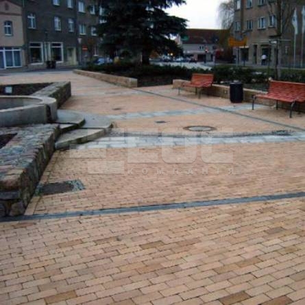 Тротуарна клінкерна бруківка 06 Hellbraun Bunt 240x55x52