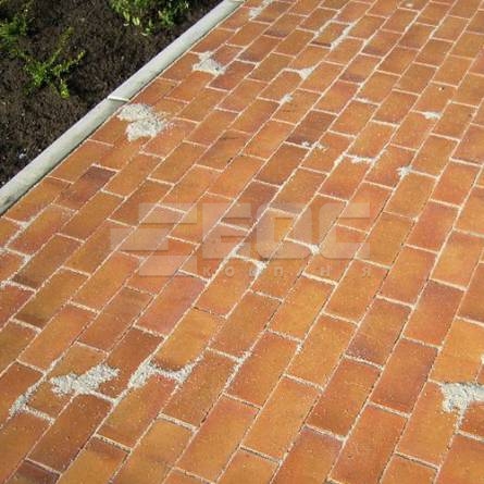 Тротуарная клинкерная брусчатка 08 Lachsrot 200x65x52