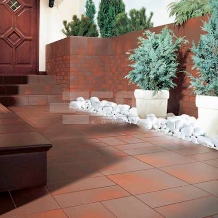 Клинкерная плитка Paradyz Cloud Brown базовая 300x300x11