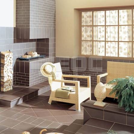 Клинкерная фасадная плитка Paradyz Natural Brown Duro структурная 245х65х7 