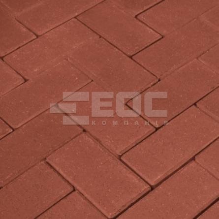 Тротуарная клинкерная брусчатка Penter Rot 200x100x45