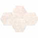 Плитка Stargres Grey Wind Light Mosaic Hexagon Rect 283x408x10
