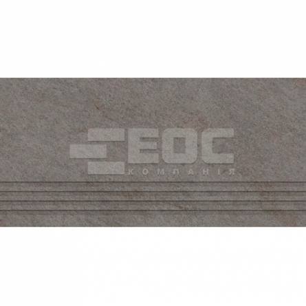 Плитка Stargres Pietra Serena Antracite Step Tile Rect 300x120x20