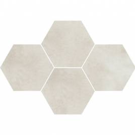 Плитка Stargres Town Soft Grey Mosaik Hexagon Rect 283x408x10