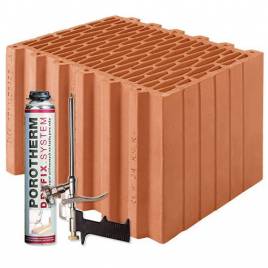 Керамический блок Porotherm 38 Dryfix