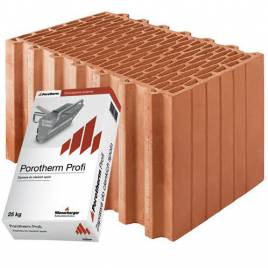Керамический блок Porotherm 44 Profi
