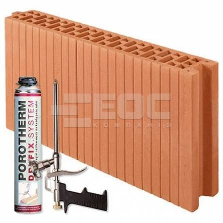 Керамический блок Porotherm 8 Dryfix