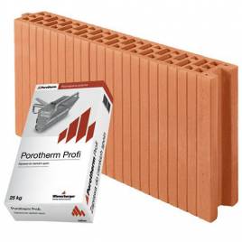 Керамический блок Porotherm 8 Profi