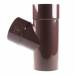 Тройник 60° PROFIL 100 RAL 8017