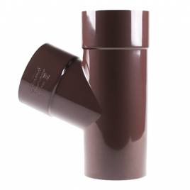 Тройник редукционный 60° PROFIL75 RAL 8017