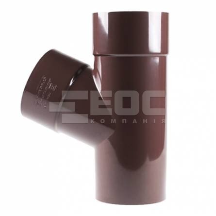 Тройник редукционный 60° PROFIL75 RAL 8017