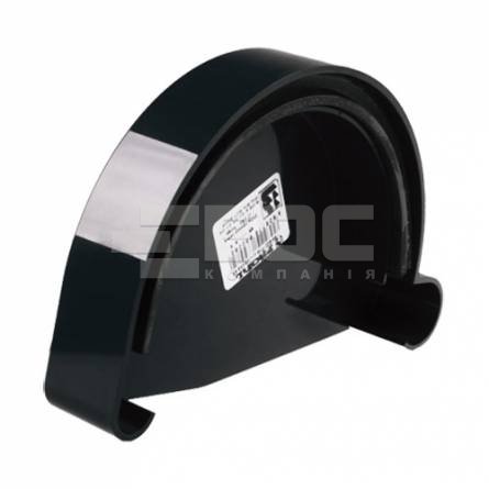 Заглушка желоба левая PROFIL 130 RAL 7024