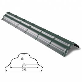 Конек Omega большой RAL 023 PURMAT 0,5 мм