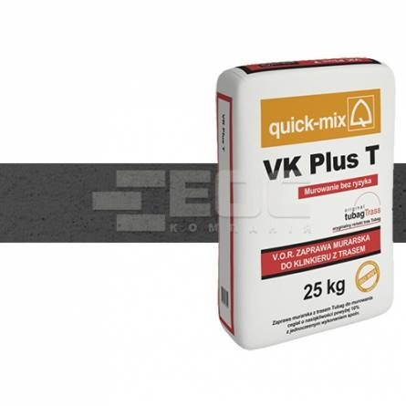 Смесь для кладки кирпича Quick-Mix VK Plus T Графитовая