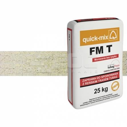 Затирка для швов Quick-Mix  FM T Белая