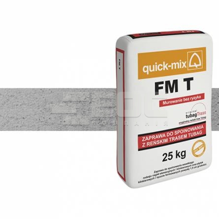Затирка для швов  Quick-Mix FM T Светло-серая