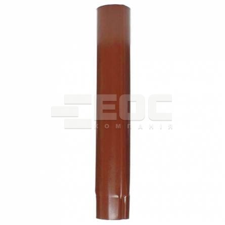 Труба водосточная RAIKO 100, 3 м., RAL 8004