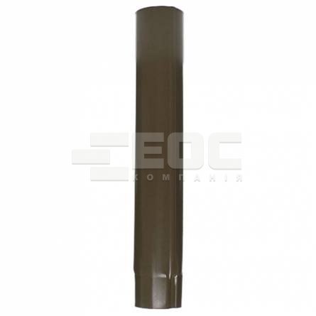 Труба водосточная RAIKO 90, 1 м., RAL 8019