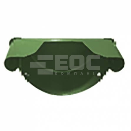 Заглушка желоба универсальная RAIKO 150, RAL 6020