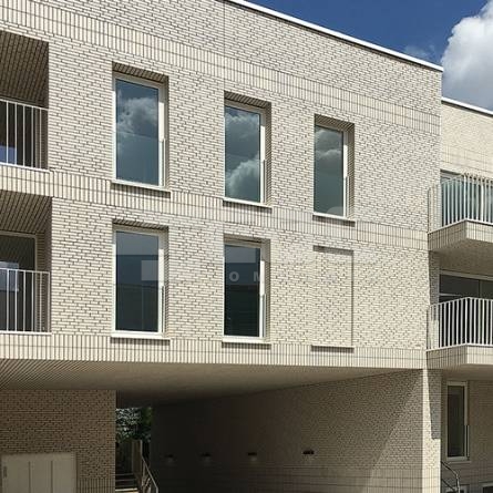 Клінкерна фасадна плитка Oslo перлинно-білий гладка 240х14х71