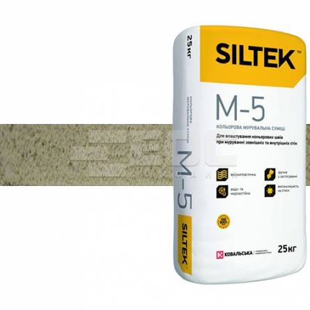 Кладочная смесь для лицевого кирпича Siltek М-5 Plus Сахара