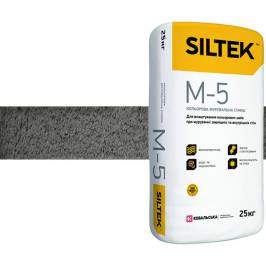 Мурувальна суміш для лицьової цегли Siltek М-5 Plus Сіра