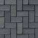 Тротуарная клинкерная брусчатка ABC Berlin blau-anthrazit 200x100x45