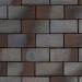 Тротуарная клинкерная брусчатка ABC Lubeck braun-blaugeflammt 200x100x45