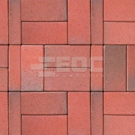 Тротуарная клинкерная брусчатка ABC Recker-bunt 200x100x45