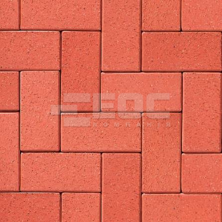 Тротуарная клинкерная брусчатка ABC Rot-nuanciert 200x100x52