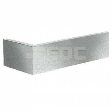 Угловая фасадная плитка Белая патина L 11 250/120х40х25 Good Brick