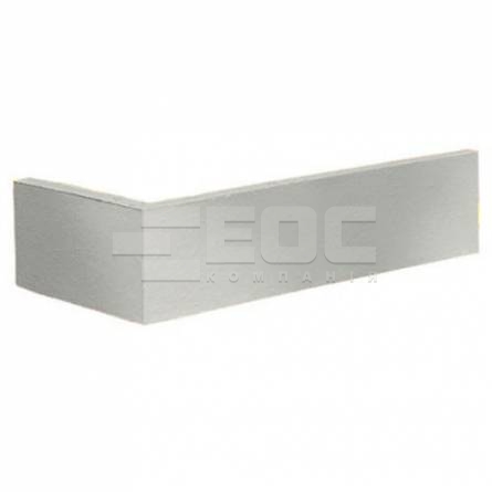 Угловая фасадная плитка Слоновая кость L 12 250/120х50х20 Good Brick
