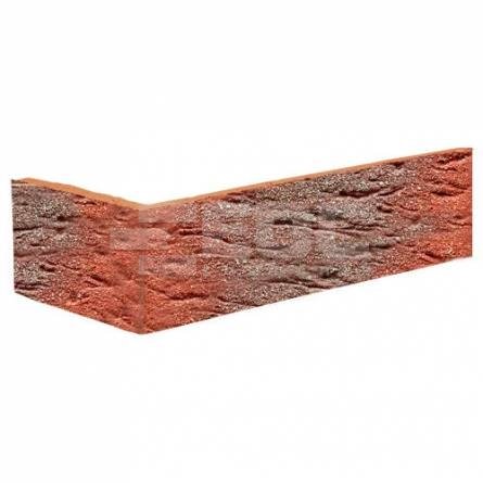 Угловая клинкерная фасадная плитка R335 DF9 240/115х52х9